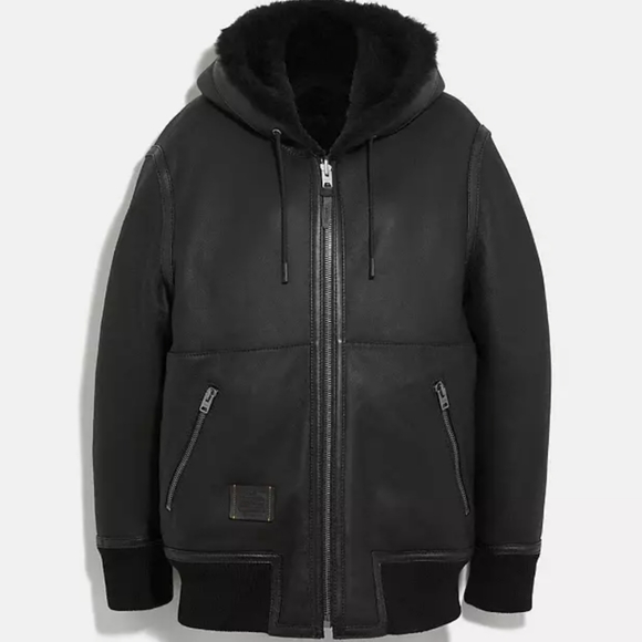 NEW COACH Reversible Shearling NEW